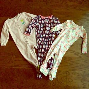 Carter’s Zipper Sleepers